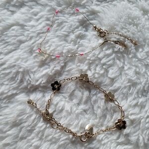 2 Gold Bracelets